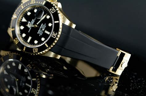 rolex submariner black strap|genuine rolex submariner watch bands.